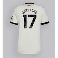 Koszulka piłkarska Manchester United Alejandro Garnacho #17 Strój Trzeci 2024-25 tanio Krótki Rękaw